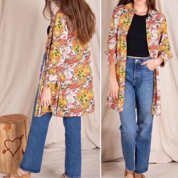 Natural Life Twiggy Shirt Dress - Picture 1 of 3